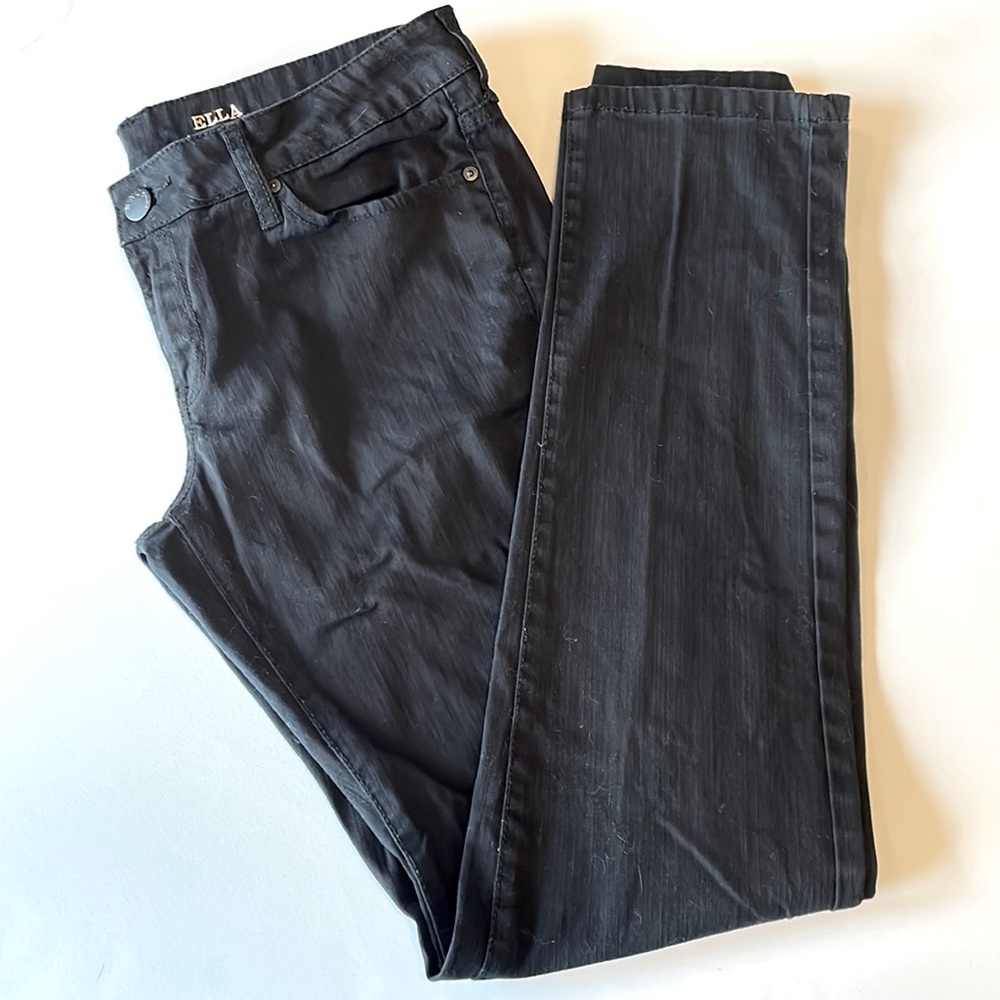 Mango Ella Skinny Black Denim